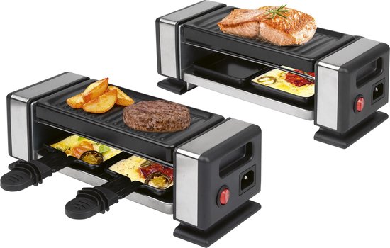 ProfiCook RG 1324 – Gourmetset – Raclette – 2 of 4 Personen - 2x350W — afbeelding 5