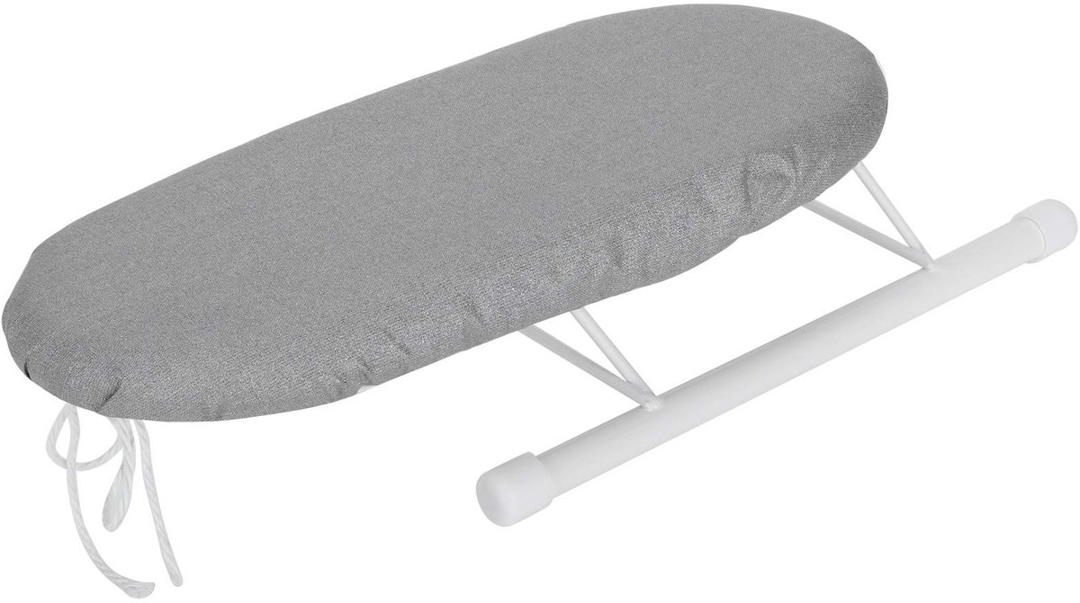 Dailygoods- Strijkplank Opvouwbaar - Mini Strijktafel - Antislip Ondersteuning - Afneembare Hoes - Draagbaar voor Thuis/Reis - Stabiele Constructie
