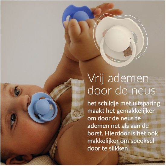 Difrax LOVI Dynamische Prime Fopspeen - 6 tot 18 Maanden - Groen - 3 Stuks van Difrax LOVI — afbeelding 5