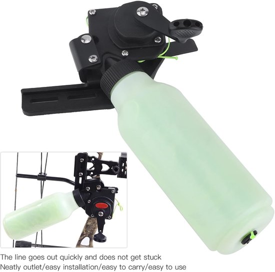 JHUBERS - Spincast Reel voor Boogvissen met 40M Vistouw — afbeelding 2