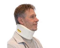 Uriel - Nekbrace - Verstelbaar - Nek ondersteuning - Unisex - Wit - Maat M