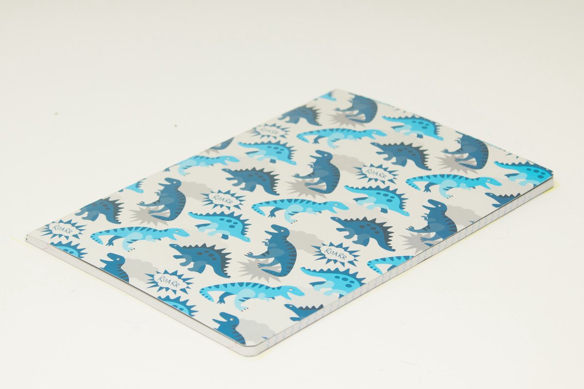 Ancor Schrift B'LOG DINO A4 lijn 48 vel 90 grams