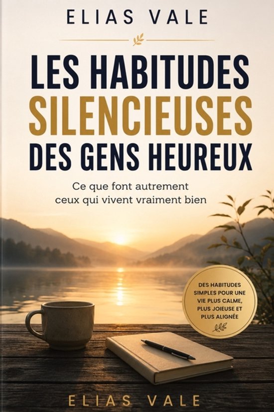 Les Habitudes Silencieuses des Gens Heureux - cover