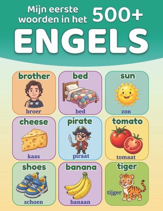 Mijn eerste 500+ woorden in het Engels - cover
