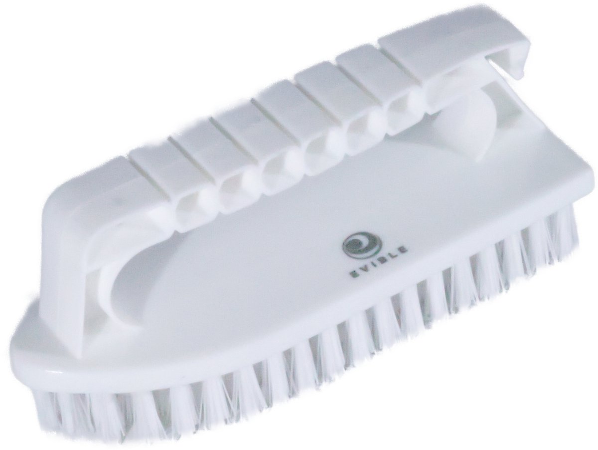 Evible Handborstel Zwembad en Spa - Nylon Borstelharen