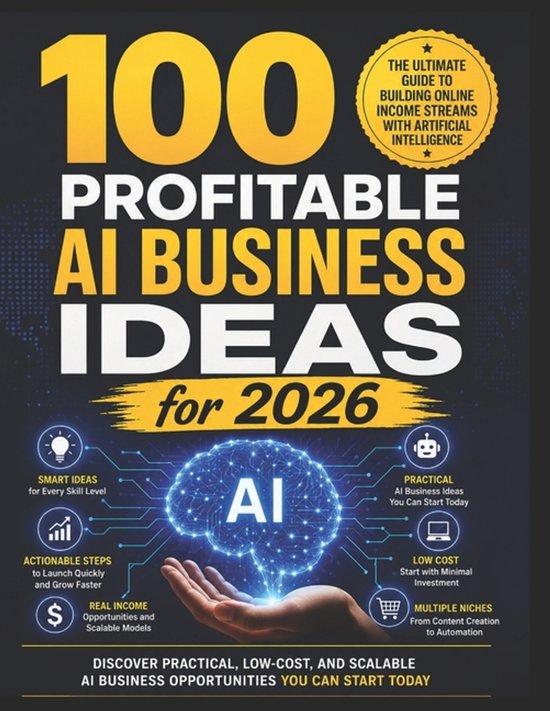 100 Profitable AI Business Ideas for 2026 - cover