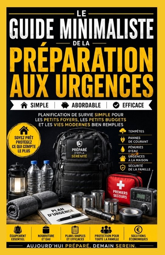 Guide minimaliste de préparation aux situations d'urgence - cover