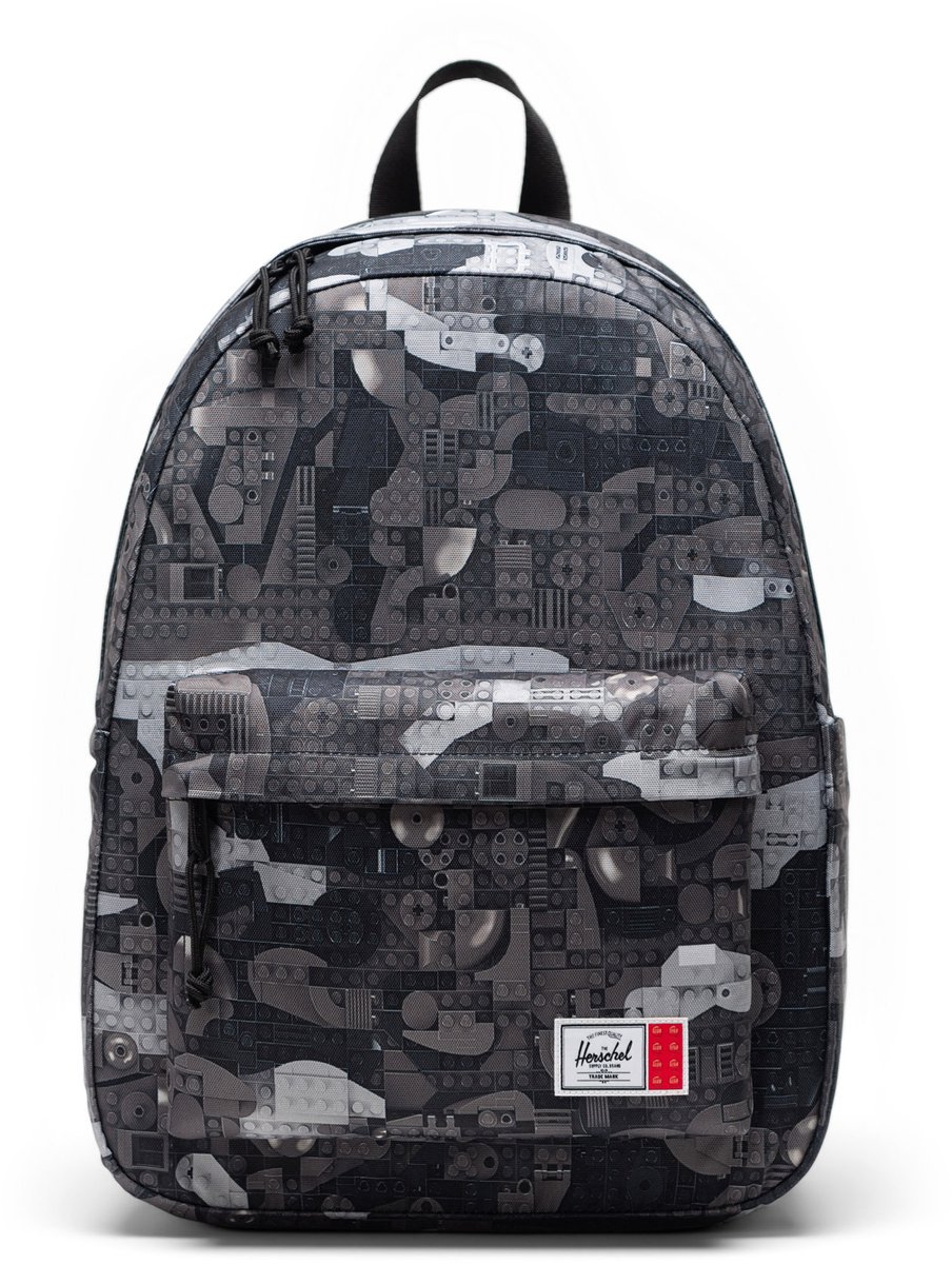 Herschel Supply Co. X LEGO Classic Rugzak School - 16 laptopvak - abstract bricks black