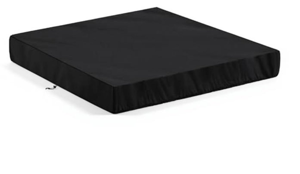 ElleMooi Zandbakafdekking 100x100x20cm – Waterdicht Afdekzeil met Trekkoord – 420D Oxford-Stof – Winddichte Beschermhoes voor Zandbak en Zwembad