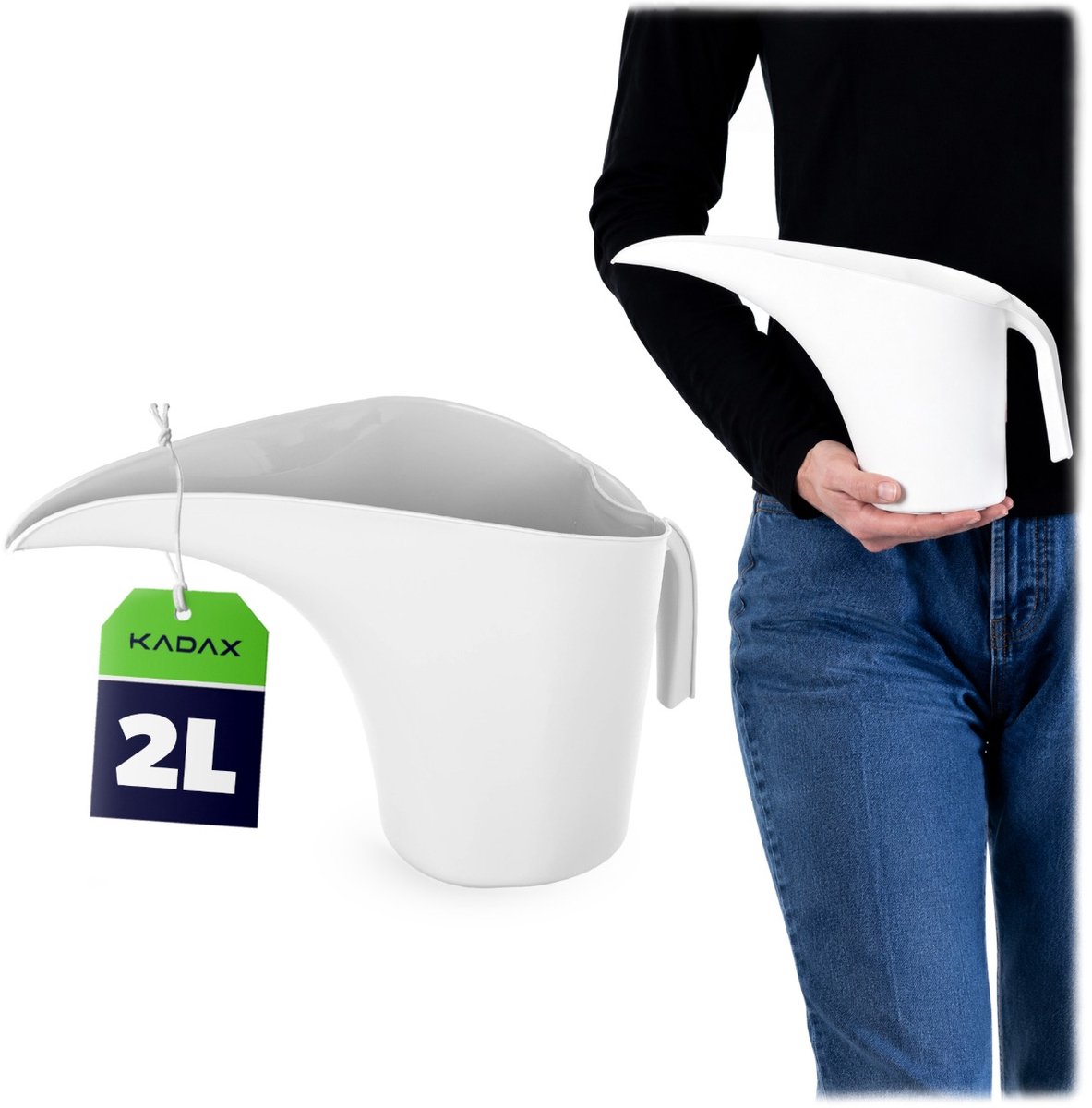 KADAX gieter 2L wit
