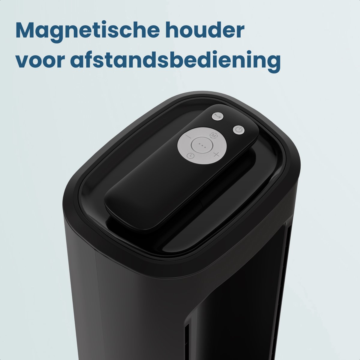 Auronic Torenventilator - Bladeless Model 2 in 1 - Luchtreiniger met HEPA-filter - Ventilator - 10 Standen - Afstandsbediening - 105 cm - Zwart — afbeelding 9