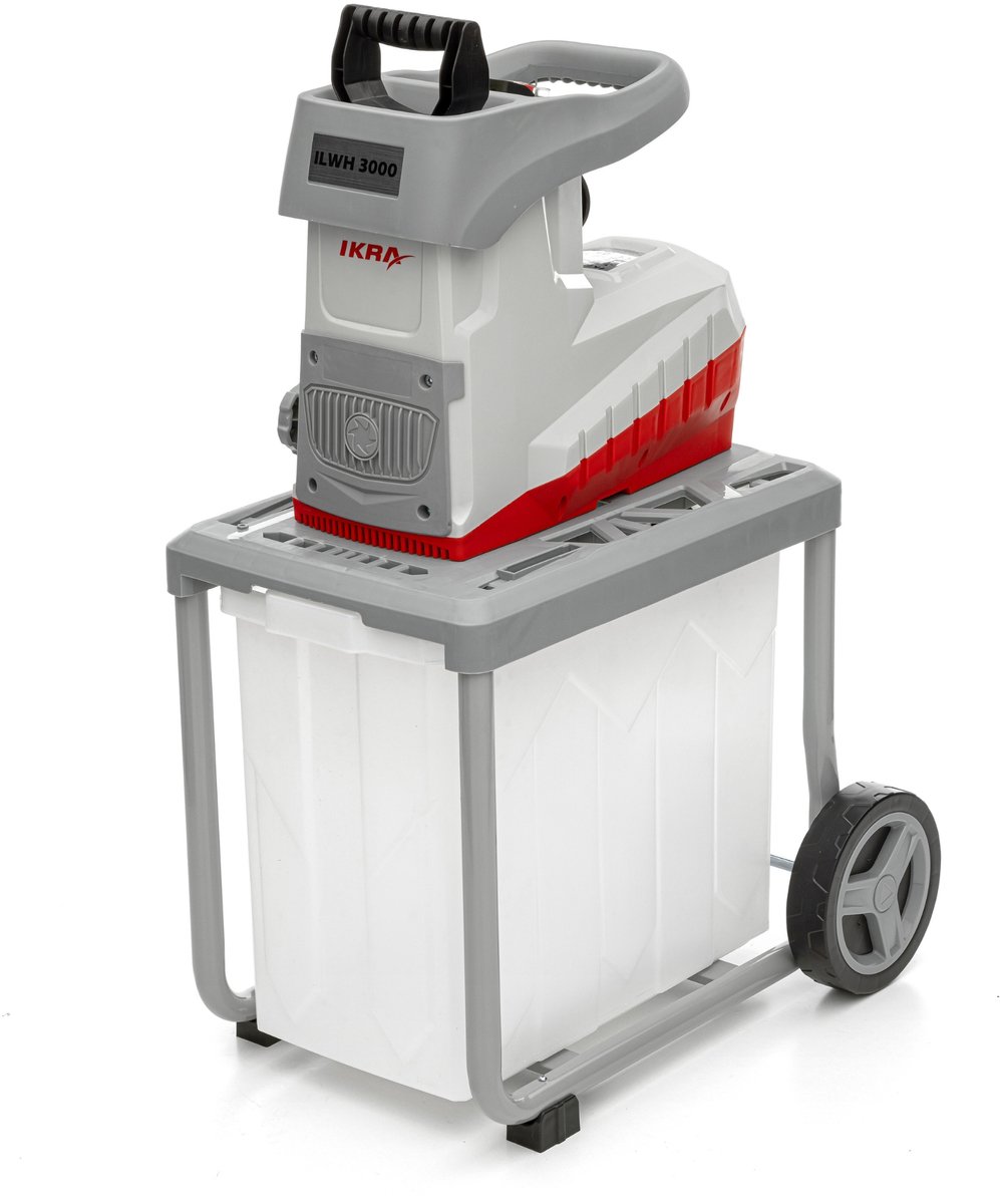 IKRA elektrische rolversnipperaar ILWH 3000, takdikte tot 45 mm, 3.000 W, Duitse milieukeurmerk “Blauer Engel”