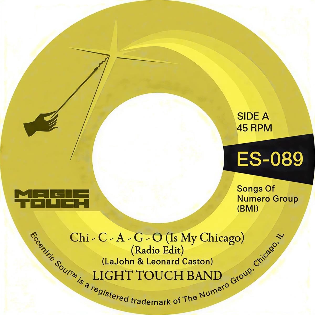 Light Touch Band & Magic Touch - Chi-C-A-G-O (7" Single)