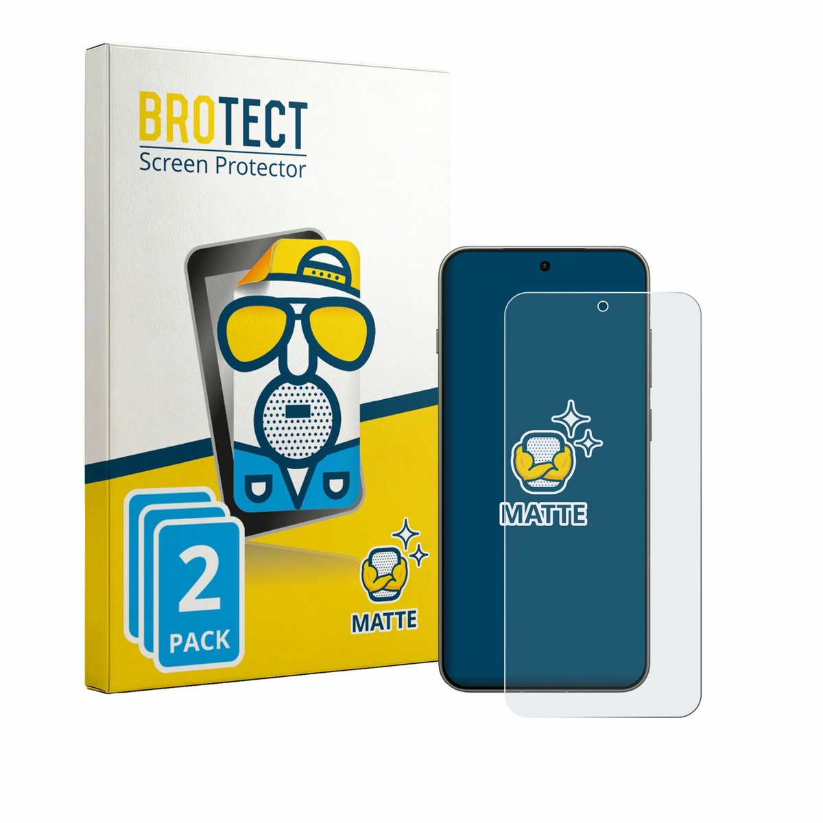 BROTECT - Screenprotector voor OnePlus 13s - Folie Beschermfolie matte 2 Stuks