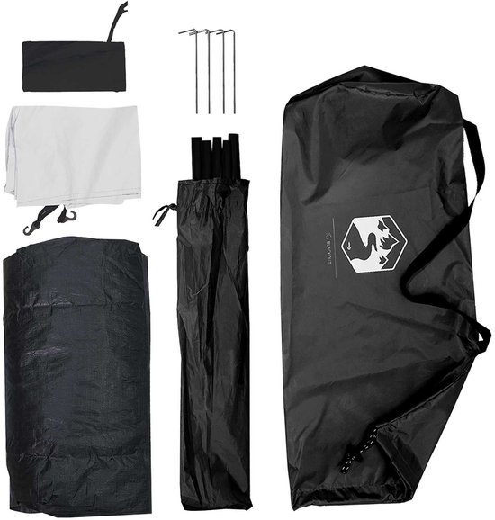 vidaXL - Kamperen - tent - 2-persoons - Wit - Blackout van Vidaxl — afbeelding 5