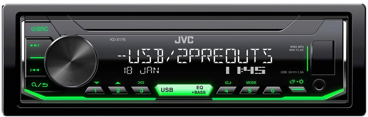 JVC KD-X176 - Autoradio – foto 3