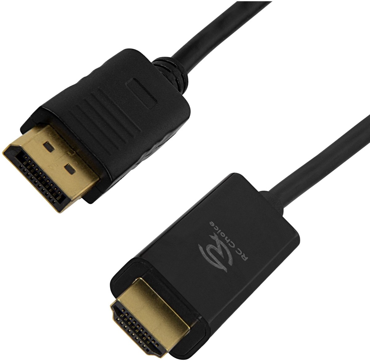 DisplayPort naar HDMI Kabel - 4K 60Hz - 3 Meter - DP Male naar HDMI Male