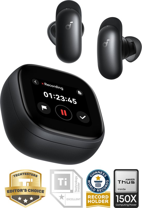 Soundcore by Anker Soundcore Liberty 5 Pro Max Zwart