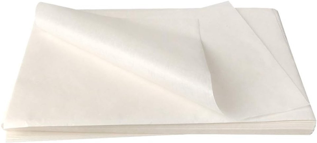 Parchment Paper Bladen voor Bakken en Grillen - 500 Stuks van 7x11 Inch, Ideaal voor Air Fryer en Ovengebruik