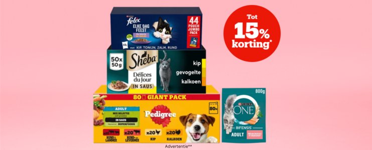 Tot 15% korting*