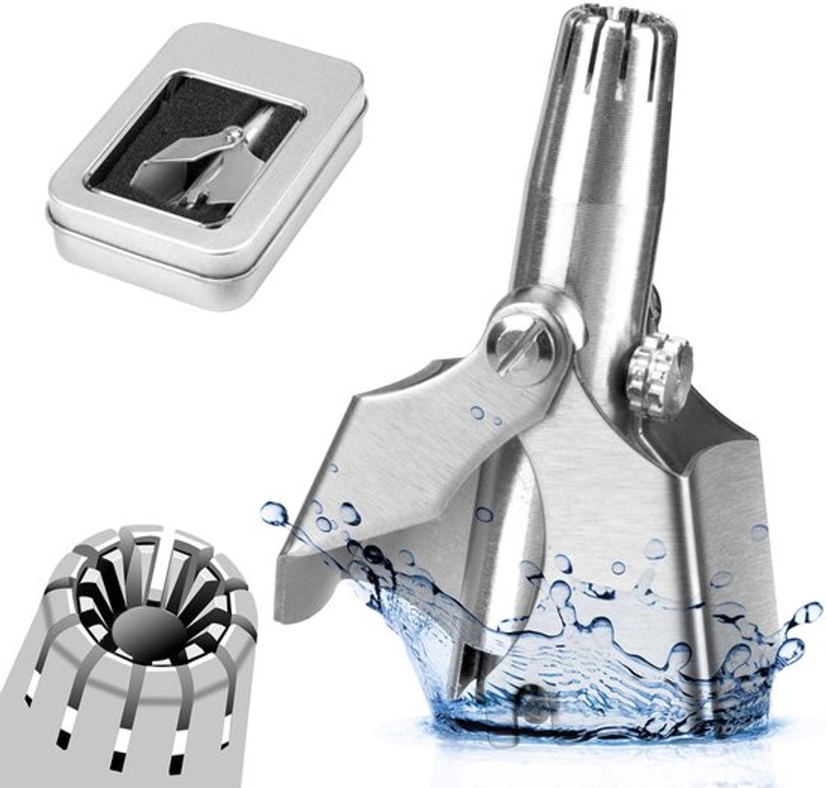 Allecto - Neushaartrimmer - Neushaarverwijderaar - Compact en