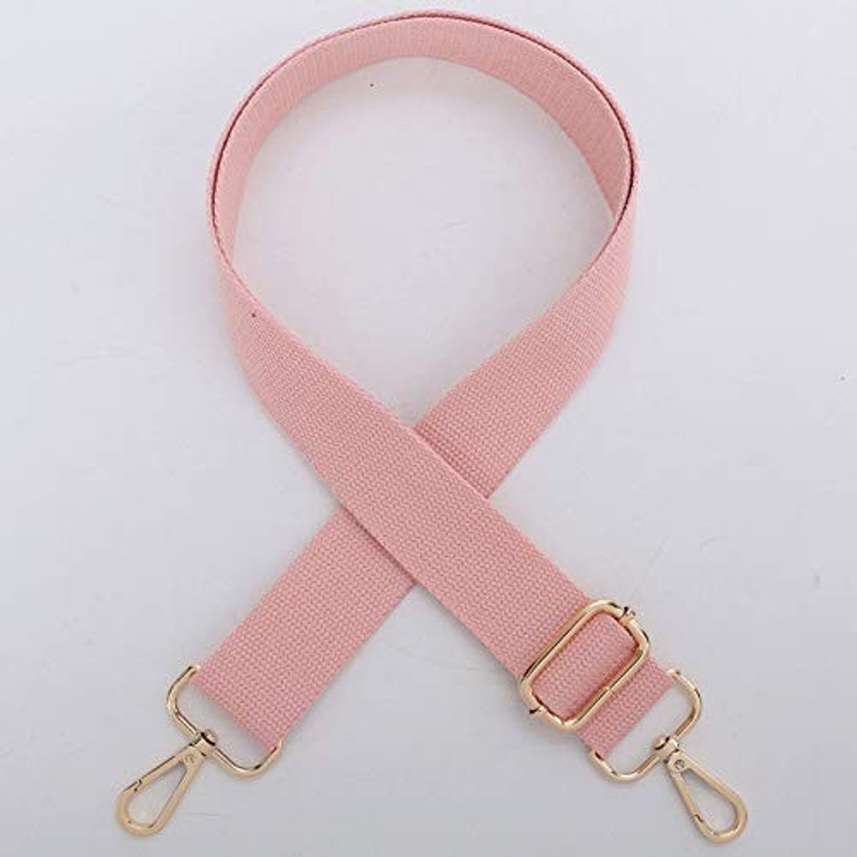 Dailygoods- Schouderriem Verstelbaar 80-140 cm - Tassenriem - Schouderband voor Tas - Brede Tasgrepen 3,8 cm - Karabijnhaak - Duurzaam Nylon - Tasriem