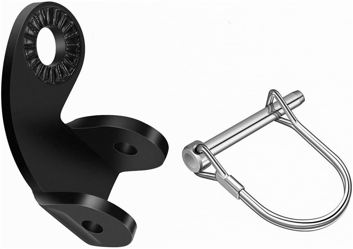 Dailygoods- Fietskarbevestiging 90 Graden - Veiligheidsverbindingspin - Geschikt voor Fietsen - Kinderwagens - Aanhangwagens - Koolstofstaal - Fietskar
