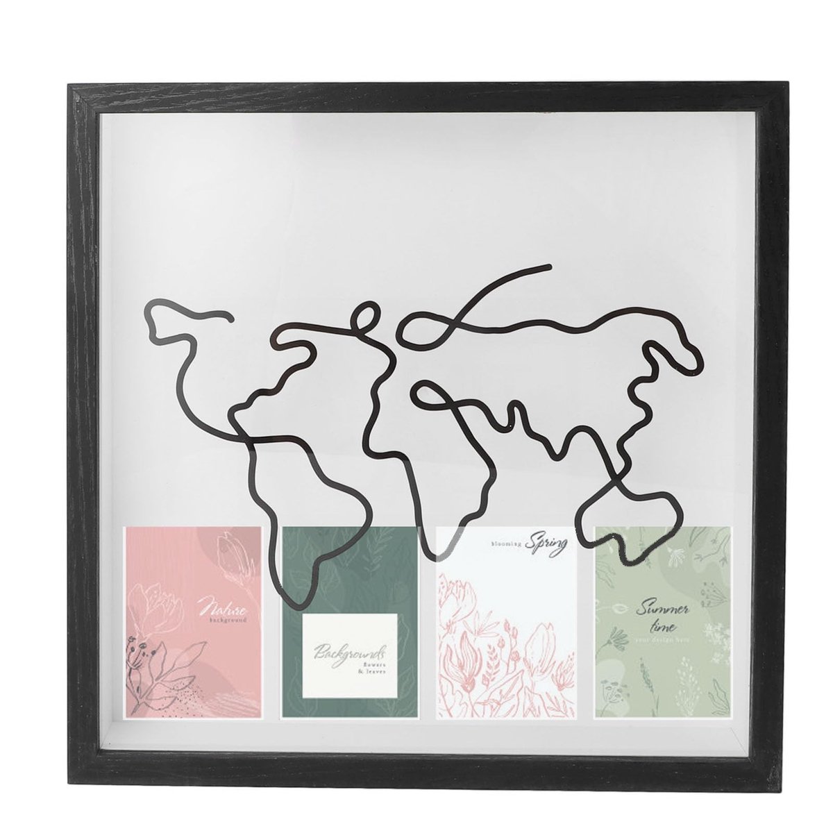 Dailygoods - Grote Reisgeheugendoos voor Kaartjes en Herinneringen