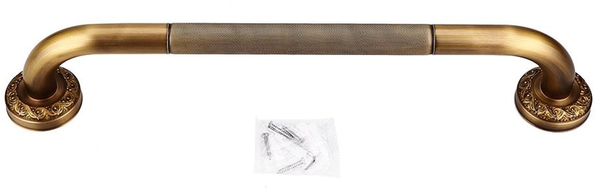 Dailygoods- Douchehandgreep Antiek Stijl - Veiligheidsbeugel - Handgreep - Handrail - Handvat - Roestvrij Staal - Multifunctioneel - Veiligheidsbar