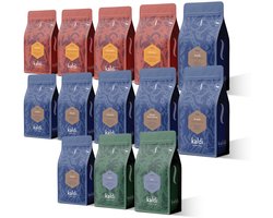 Kaldi Around the World proefpakket - 13 x 250 gram