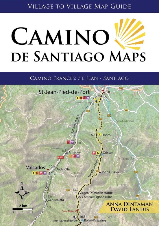 Camino De Santiago Maps (2nd) - cover