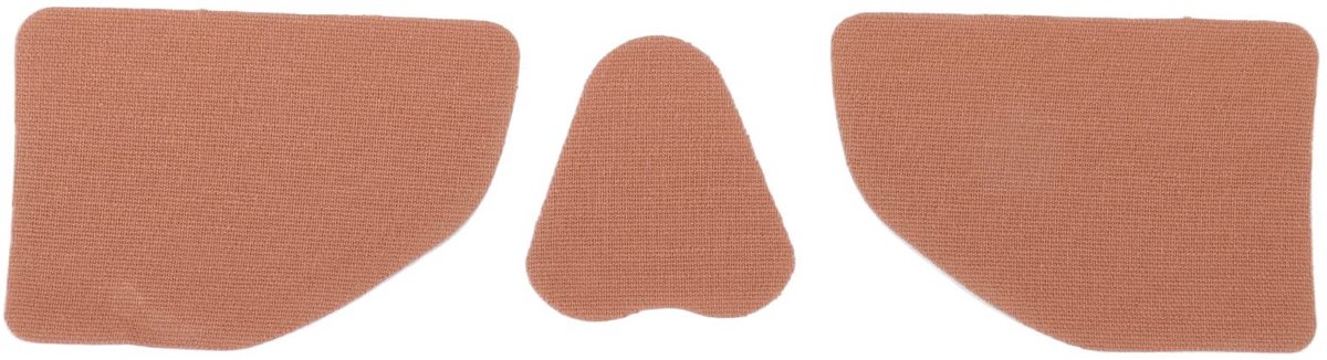 Dailygoods- OnderOogpads UV-bescherming - Hydrogel/Katoen - Schokbestendig - Buitenactiviteiten - Winterskiën - Windproof - Comfortabele pasvorm - Oogbescherming