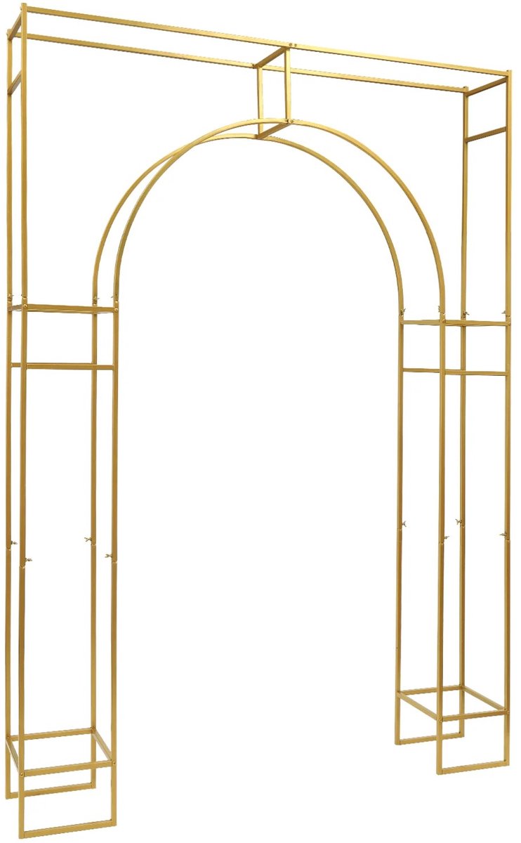 Dailygoods 180*250cm Bruiloft Boog Achtergrond Stand Decor Achtergrond Stand Ceremonie Decoratief Frame Duurzaam Ballon