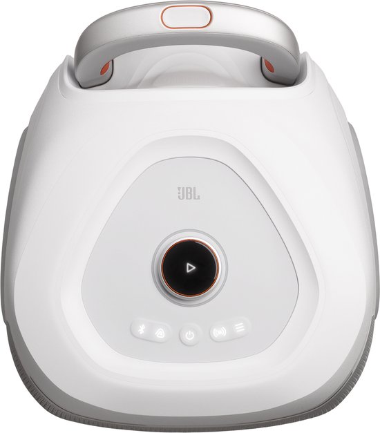 JBL PartyBox 330 - NIEUW - Draadloze Bluetooth Party Speaker - Op Wielen - Uitschuifbare Handgreep - Spatwaterdicht - LED verlichting - 18 uur - Wit van JBL — afbeelding 3