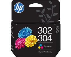 HP 302/304 - Inktcartridge - Origineel - Kleur + Instant Ink tegoed