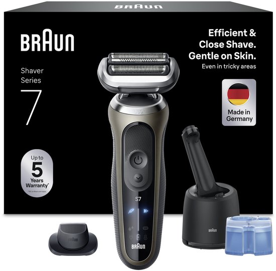Braun Series 7 Elektrisch Scheerapparaat - SmartCare Center +1 Opzetstuk - 72-C7200CC - Goud