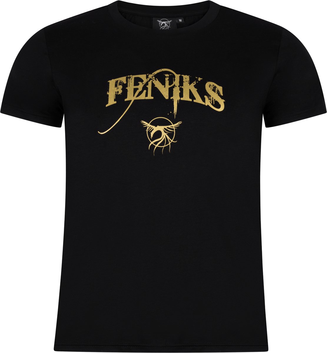 Feniks sportswear - Fitness - T-shirt - Dames - Gold Black- Sport - XS