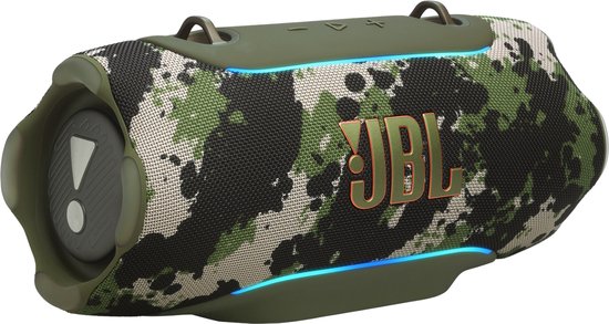 JBL Xtreme 5 - Draagbare Bluetooth Speaker - Incl Afneembare Schouderband - Met Sfeerverlichting - Draadloze Muziek Box - 28 uur - Waterdicht - IP68 - Squad - Camouflage - Groen