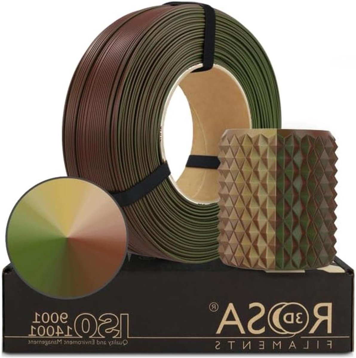 3D Printer Filament - PLA Materiaal - Unieke Prints Maken - Tweekleurig Magisch Effect - 175 mm 1 kg
