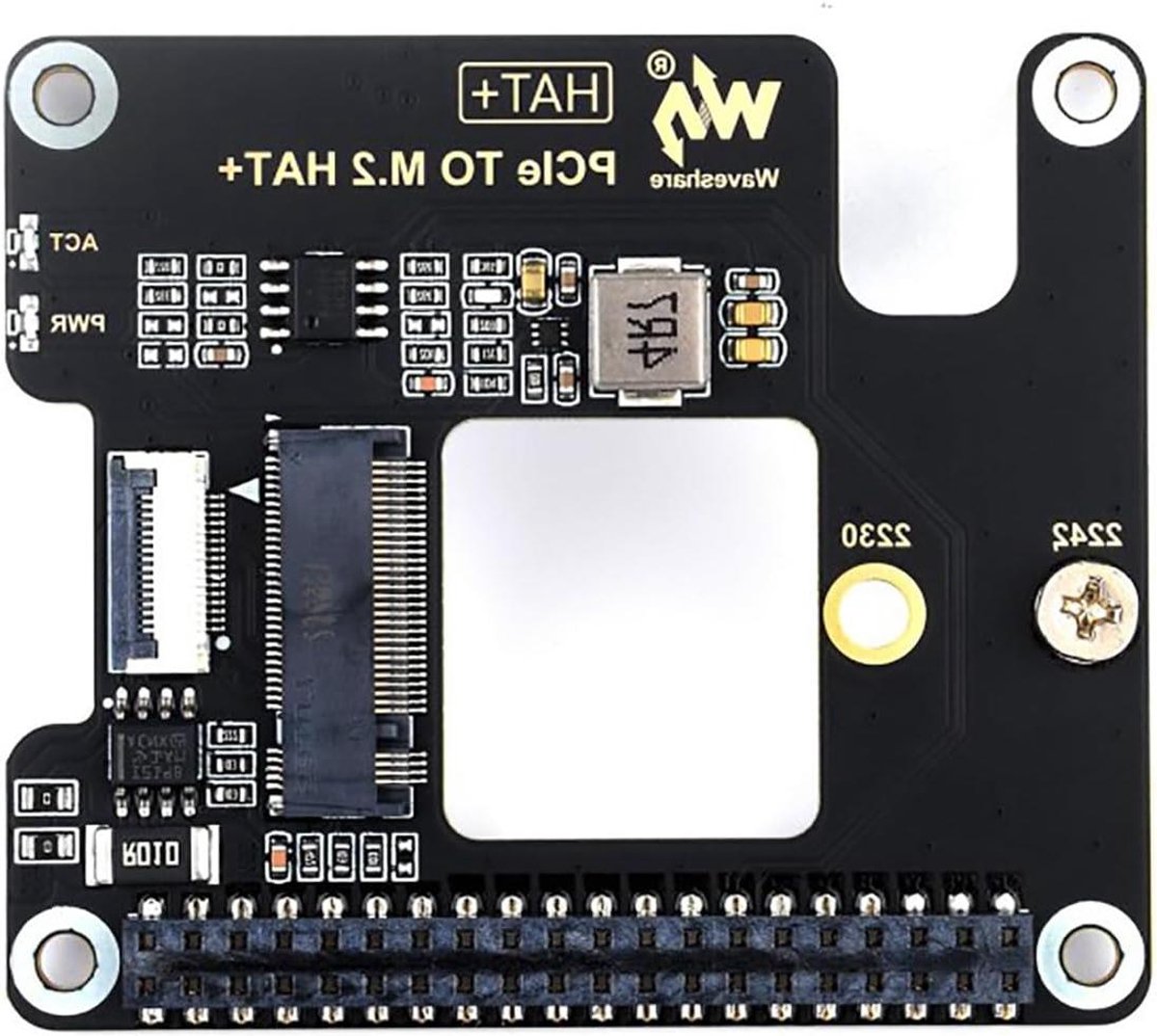 M.2 Adapter - NVMe SSD houder - Opslag uitbreiden - PCIe interface - 2230/2242 - Zwart