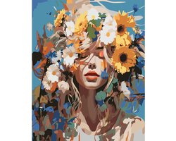 Schilderen op nummer - Doe-het-zelf kunst - Ontspannend creatief bezig - Inclusief alle materialen - 40 x 50 cm