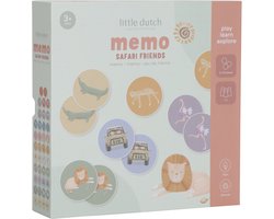 Little Dutch Jeu de mémoire FSC - Safari Friends