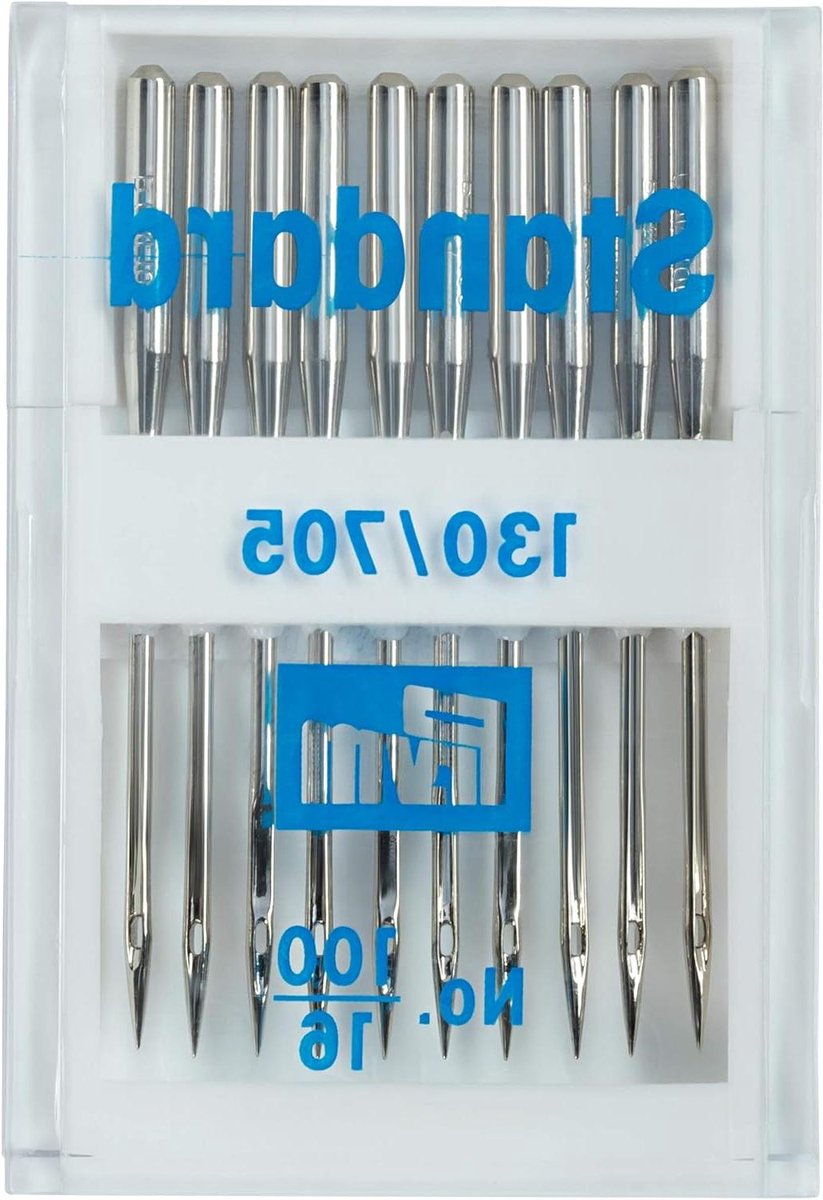 Naaimachine naalden - Universele naalden - Elastische stoffen naaien - Vezels niet beschadigen - 5 stuks - Zilver