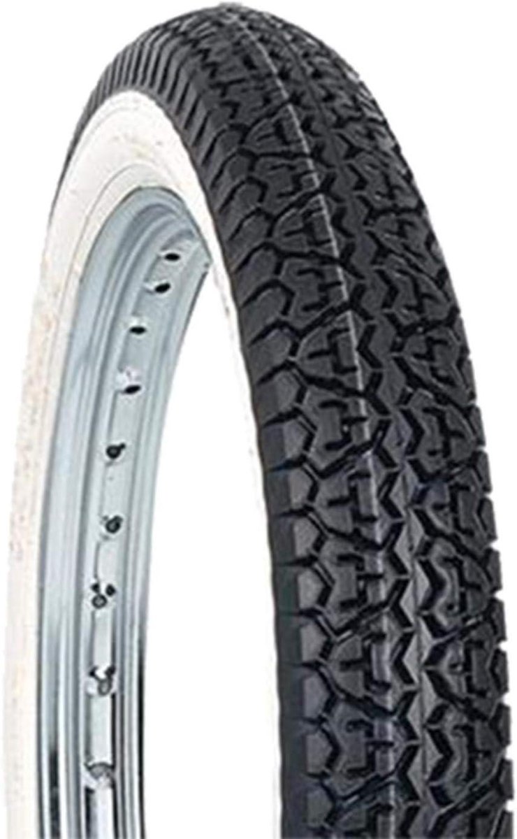 Scooter band - Moped band - Veilig Rijden - Versterkte constructie - 18 Inch - Wit