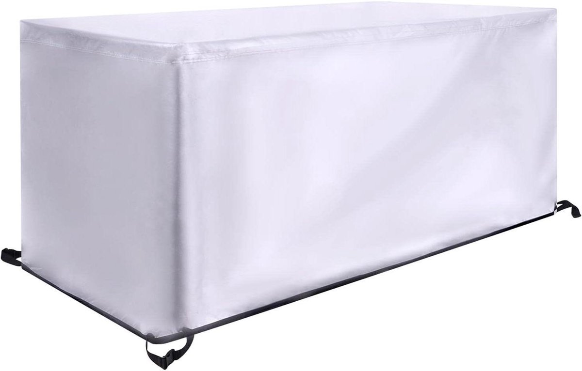 Tuinmeubelhoes - Terrastafelhoes Buitenmeubilair - Meubels Beschermen - Waterdicht 420D Oxford - 220 x 200 x 70 cm - Zilver