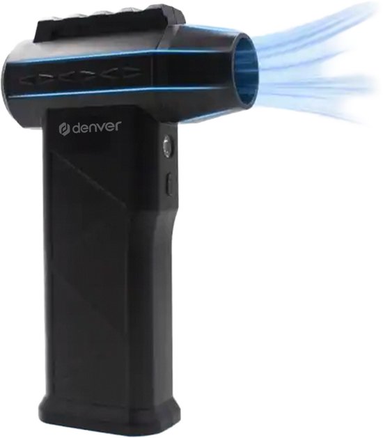 Denver Air Duster – Luchtblazer – Perslucht – Compressed Air – Stofreiniger – 2 opzetstukken – 110000RPM – Draadloos & oplaadbaar – 6000 mAh – HJB172