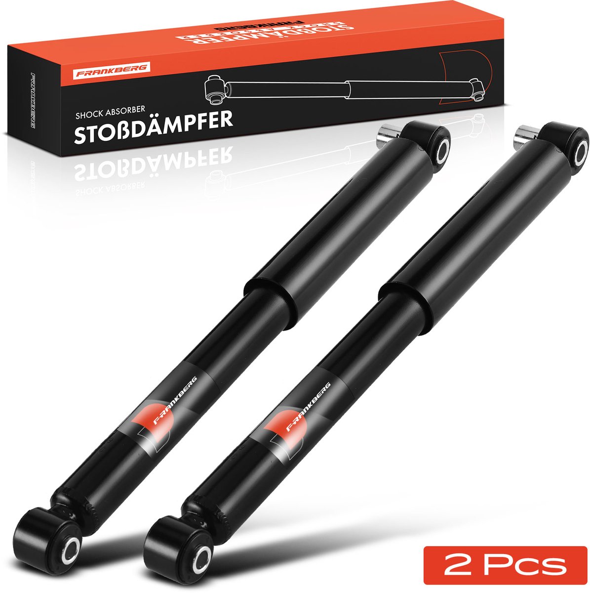 Frankberg 2x Demper Achteras voor FORD