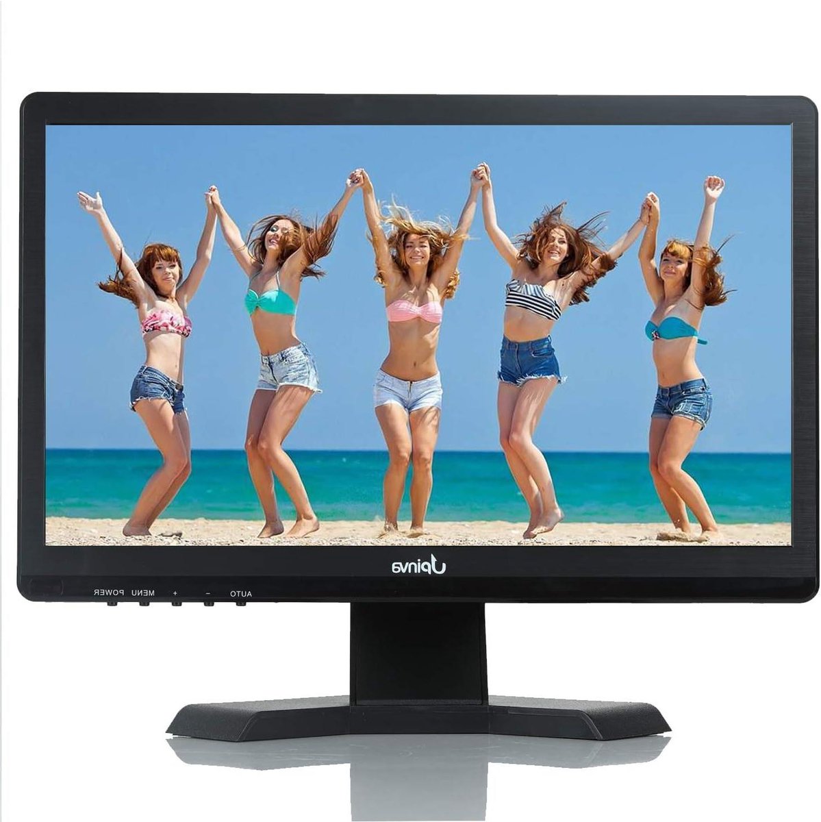 15.6 Inch Monitor - IPS Scherm - Veiligheid Bewaken - Full HD IPS - 1920x1080 Resolutie - Zwart