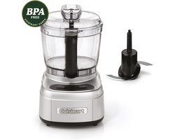 Cuisinart - Mini Prep Pro - Compacte mini keukenmachine - Mixer - Pulsefunctie en druppelgaten - Zilver - 900ml
