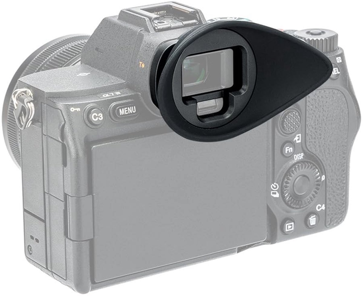 VT Goods - Oogschelp - Oculair zoeker - 360° draaibaar ontwerp - Zacht TPU-rubber - Verbeterde zoekeroptiek - Geschikt voor Sony Alpha cameras - Ver..